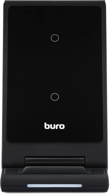 Беспроводное зар./устр. Buro CWC-QC5 15W 3A (QI) USB-C универсальное черный (CWC-QC5A15BK)
