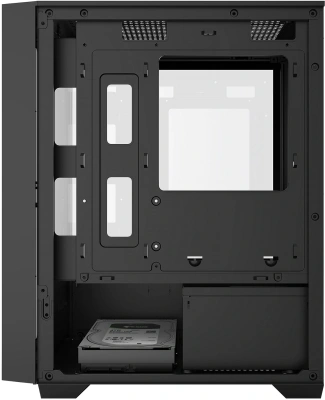 Корпус Bloody CC-124 черный без БП mATX 8x120mm 2xUSB2.0 1xUSB3.0 audio bott PSU