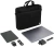 Сумка для ноутбука 17" Digma W-210 черный полиэстер (W210BK)