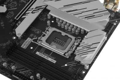 Материнская плата Biostar B760A-Silver  Soc-1700 Intel B760 4xDDR5 ATX AC`97 8ch(7.1) 2.5Gg RAID+VGA+HDMI+DP