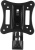 Кронштейн для телевизора Ultramounts UM895 черный 13"-27" макс.15кг настенный поворотно-выдвижной и наклонный