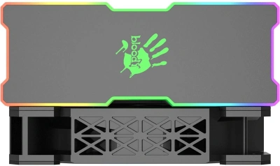 Устройство охлаждения(кулер) Bloody AC-16 ARGB Soc-AM5/AM4/1200/1700/1851 черный 4-pin 20-30dB Al+Cu 220W 590gr Ret (AC-16-ARGB220-BK)