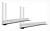 Кронштейн для СВЧ Holder MWS-2002 белый макс.40кг настенный фиксированный