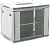 Шкаф коммутационный Rexant (04-0954-111) настенный 9U 400x542мм пер.дв.стекл серый 230град. металл
