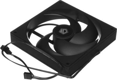 Вентилятор для корпуса ID-Cooling AS-140-K 140х140x25 черный 4-pin 30дБ Ret