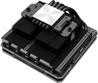 Устройство охлаждения(кулер) ID-Cooling IS-55 Soc-AM5/AM4/1200/1700/1851 черный 4-pin 31.2-31.2dB Al+Cu 125W 450gr Ret (IS-55 BLACK)
