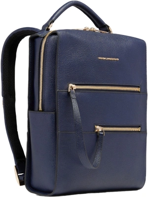 Рюкзак женский Piquadro Patricia CA6771W140/BLU темно-синий натур.кожа