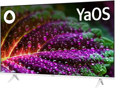 Телевизор LED BBK 43" 43LEX-7247/FTS2C (W) Яндекс.ТВ белый FULL HD 60Hz DVB-T2 DVB-C DVB-S2 USB WiFi Smart TV (RUS)
