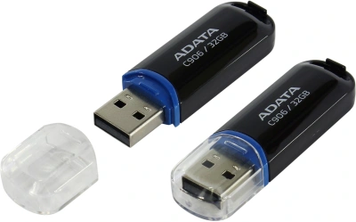 Флеш Диск A-Data 32Gb Classic C906 AC906-32G-RBK USB2.0 черный