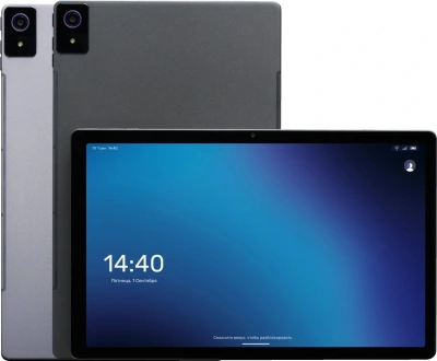 Планшет Kvadra TS11.1B2 (РСЕН.466229.001-01) (2.4) 8C RAM6Gb ROM128Gb 10.95" IPS 2000x1200 4G KvadraOS серый 13Mpix 5Mpix BT WiFi microSD 256Gb 9000mAh 8hr
