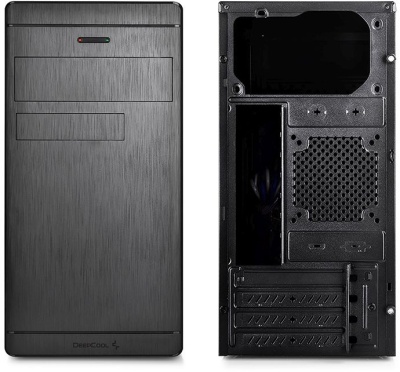 Корпус Deepcool Wave V2 черный без БП mATX 2x120mm 1xUSB2.0 1xUSB3.0 audio