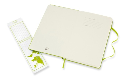Блокнот Moleskine CLASSIC QP060C2 Large 130х210мм 240стр. линейка твердая обложка лайм