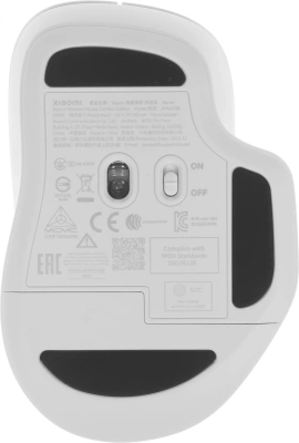 Мышь Xiaomi Comfort Edition белый оптическая 1200dpi silent беспров. USB 2but (BHR9354GL)