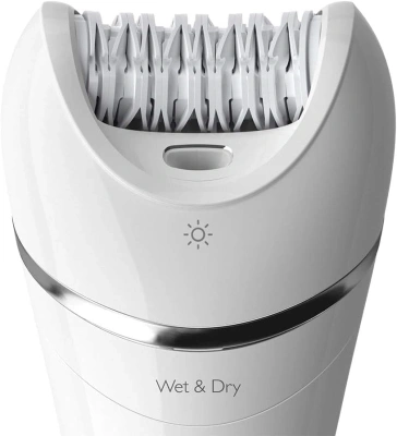 Эпилятор Philips BRE710/01 скор.:2 насад.:4 от аккум. белый