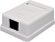 Розетка Suprlan 10-0355 информ. RJ45 кат.6 U/UTP черн.