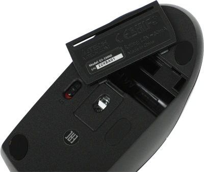 Мышь A4Tech G3-330NS черный оптическая 1200dpi silent беспров. USB 3but