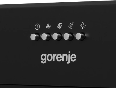 Вытяжка встраиваемая Gorenje BHI626E6B черный управление: кнопочное (1 мотор)