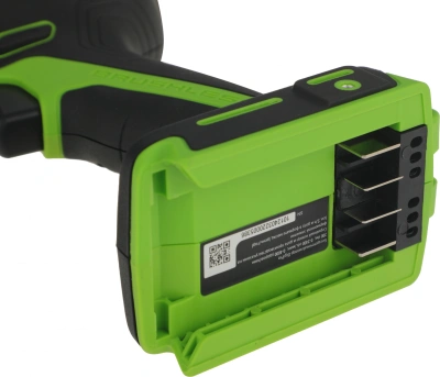 Гайковерт Greenworks G24IW200 аккум. патрон:квад.3/8" (3803607)