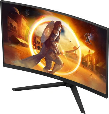 Монитор AOC 31.5" Gaming CQ32G4VE черный VA LED 16:9 HDMI матовая 300cd 178гр/178гр 2560x1440 180Hz DP Quad HD 2K (1440p) 7.31кг