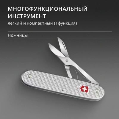 Ножницы Victorinox Companion X Alox (0.8070.26) 93мм 1функц. серебристый карт.коробка