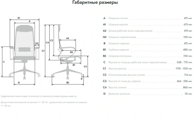 Кресло Метта ErgoLife Set 12 черный сиденье черный сетка с подголов. крестов. сталь хром