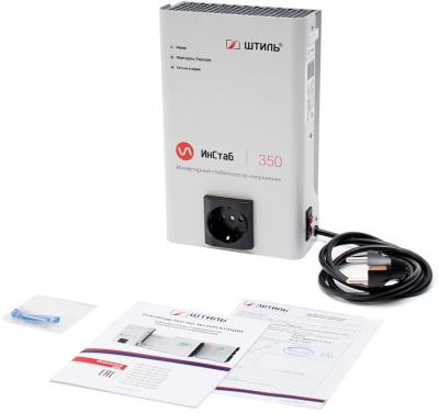 Стабилизатор напряжения Штиль ИнСтаб IS350 300Вт 350ВА серый