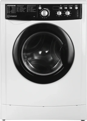 Стиральная машина Indesit MyTime EWUD 4105 BK CIS класс: A загр.фронтальная макс.:4кг белый