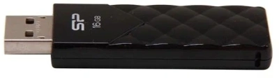 Флеш Диск Silicon Power 16Gb Ultima U03 SP016GBUF2U03V1K USB2.0 черный
