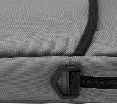 Сумка для ноутбука 17.3" Digma W-210 серый/черный полиэстер (W210GBK)