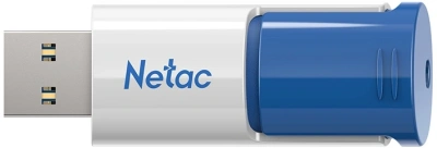 Флеш Диск Netac 128GB U182 NT03U182N-128G-32BL USB3.2 синий/белый