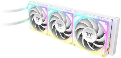 Система водяного охлаждения Thermaltake MAGCurve 360 Ultra Snow ARGB Soc-AM5/AM4/1200/1700/1851 белый 4-pin 32.8-35.1dB Al LCD Ret (CL-W454- PL12SW-A)