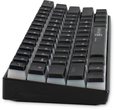 Клавиатура Оклик K763W механическая черный USB беспроводная BT/Radio Multimedia for gamer LED (1920548) кабель 1.5м