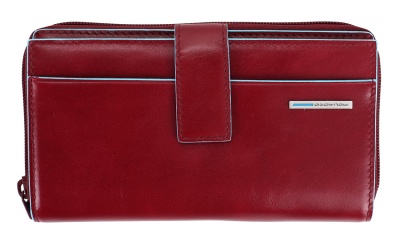 Кошелек женский Piquadro Blue Square PD1354B2R/R красный натур.кожа