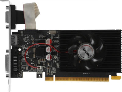 Видеокарта Afox PCI-E 2.0 AF730-2048D3L6 NVIDIA GeForce GT 730 2Gb 128bit GDDR3 700/1333 DVIx1 HDMIx1 CRTx1 HDCP Ret low profile