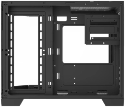 Корпус Formula Crystal Z6M Floe V2 черный без БП mATX 6x120mm 1xUSB2.0 1xUSB3.0 audio bott PSU