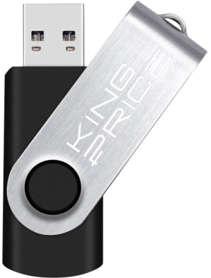 Флеш Диск KingPrice 16GB KPFD2 KPFD2A016ABK USB2.0 черный