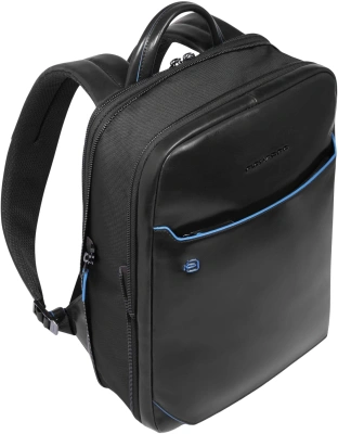 Рюкзак Piquadro Blue Square CA6311B2/N черный натур.кожа