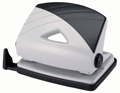 Дырокол Kw-Trio BIAS Smart 091Q0 макс.:16лист. металл/пластик черный/серый отв.:2 с линейкой