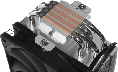 Устройство охлаждения(кулер) ID-Cooling SE-214-XT Basic Soc-AM5/AM4/1200/1700/1851 черный 4-pin 16-27dB Al+Cu 180W 500gr Ret