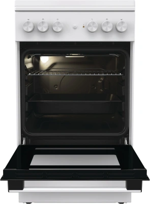 Плита Комбинированная Gorenje GK5A22WH белый (металлическая крышка) реш.сталь
