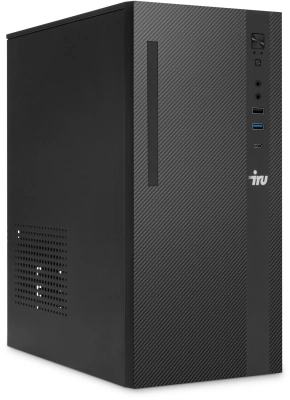 ПК IRU Planio 310H6SC MT i5 12400F (2.5) 32Gb SSD512Gb GT610 2Gb Windows 11 Pro GbitEth 400W черный (2153507)