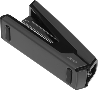 Степлер настольный Deli E0462black Exceed 24/6 26/6 (25листов) черный 100скоб металл закрытый/открытый коробка