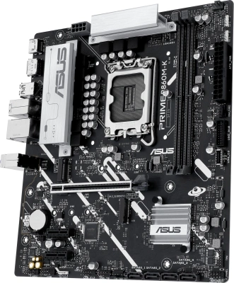 Материнская плата Asus PRIME B860M-K Soc-1851 Intel B860 2xDDR5 mATX AC`97 8ch(7.1) 2.5Gg RAID+HDMI+DP
