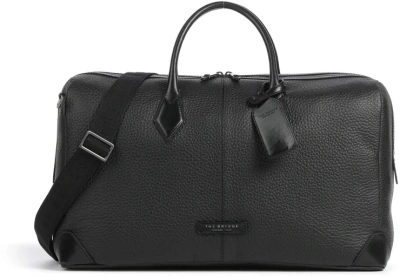 Сумка The Bridge Travel Soft 071716ZA/20 черная натур.кожа