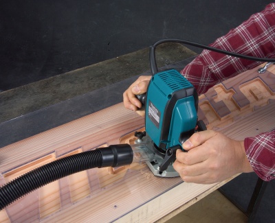 Фрезер Makita RP0900K 900Вт 27000об/мин макс.ход:35мм