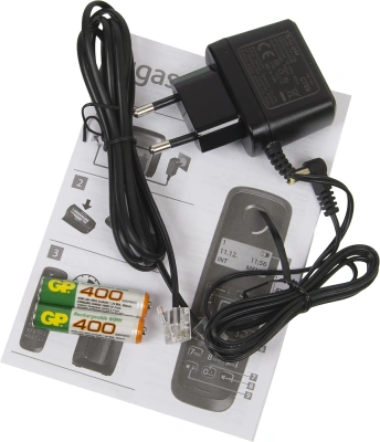 Р/Телефон Dect Gigaset A116 RUS черный АОН