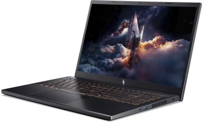 Ноутбук Acer Nitro V 15 ANV15-52-54UP Core 5 210H 16Gb SSD1Tb NVIDIA GeForce RTX5050 8Gb 15.6" IPS FHD (1920x1080) без ОС black WiFi BT Cam (NH.QZ7CD.00A)