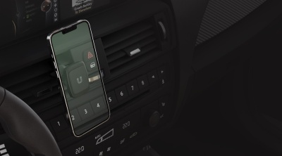 Держатель Uzay магнитный черный для смартфонов (UZ-MM-01-BK)