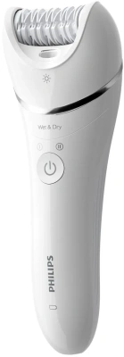 Эпилятор Philips BRE710/01 скор.:2 насад.:4 от аккум. белый