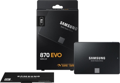 Накопитель SSD Samsung SATA-III 1TB MZ-77E1T0B/AM 870 EVO 2.5"